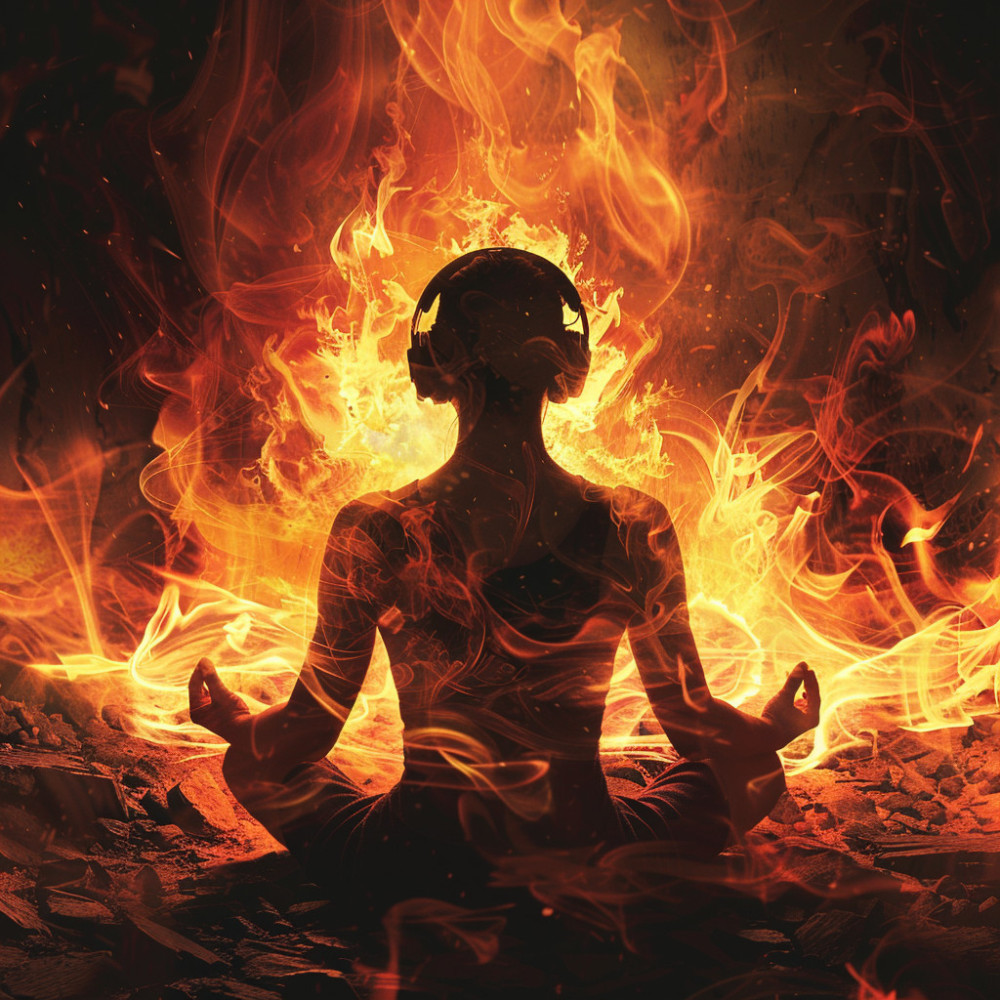 Fiery Blaze's Calm