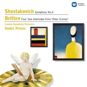 Andre Previn的專輯Shostakovich: Symphony No.4, Britten: Four Sea Interludes