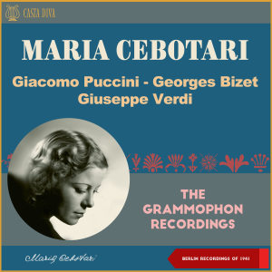 The Grammophon Recordings (Berlin Recordings 1941) dari Maria Cebotari