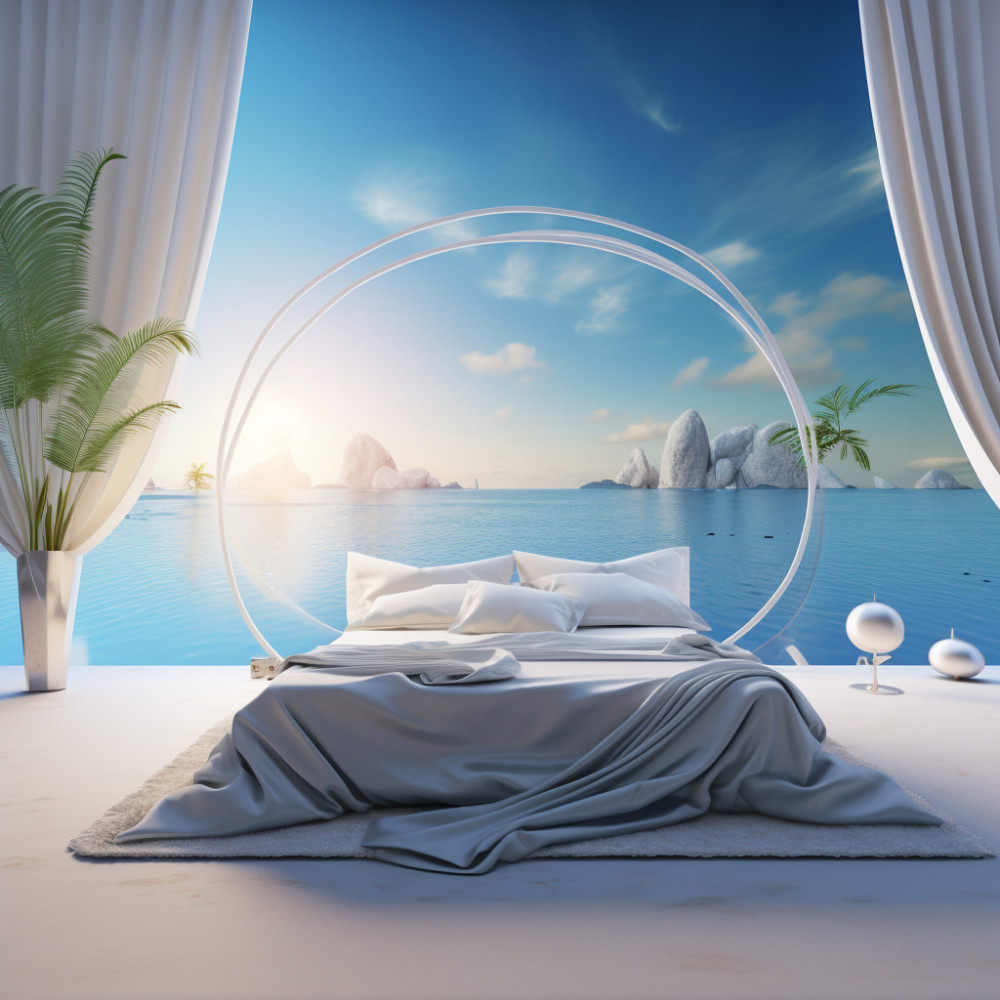Sleeping Ocean Evening Calm