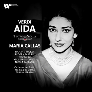 收聽Maria Callas的Verdi: Aida, Act 1: "Alta cagion v'aduna" (Re, Messaggero, Aida, Radamès, Amneris, Coro)歌詞歌曲