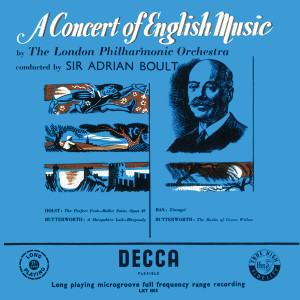 London Philharmonic Orchestra的專輯A Concert of English Music (Adrian Boult – The Decca Legacy I, Vol. 14)
