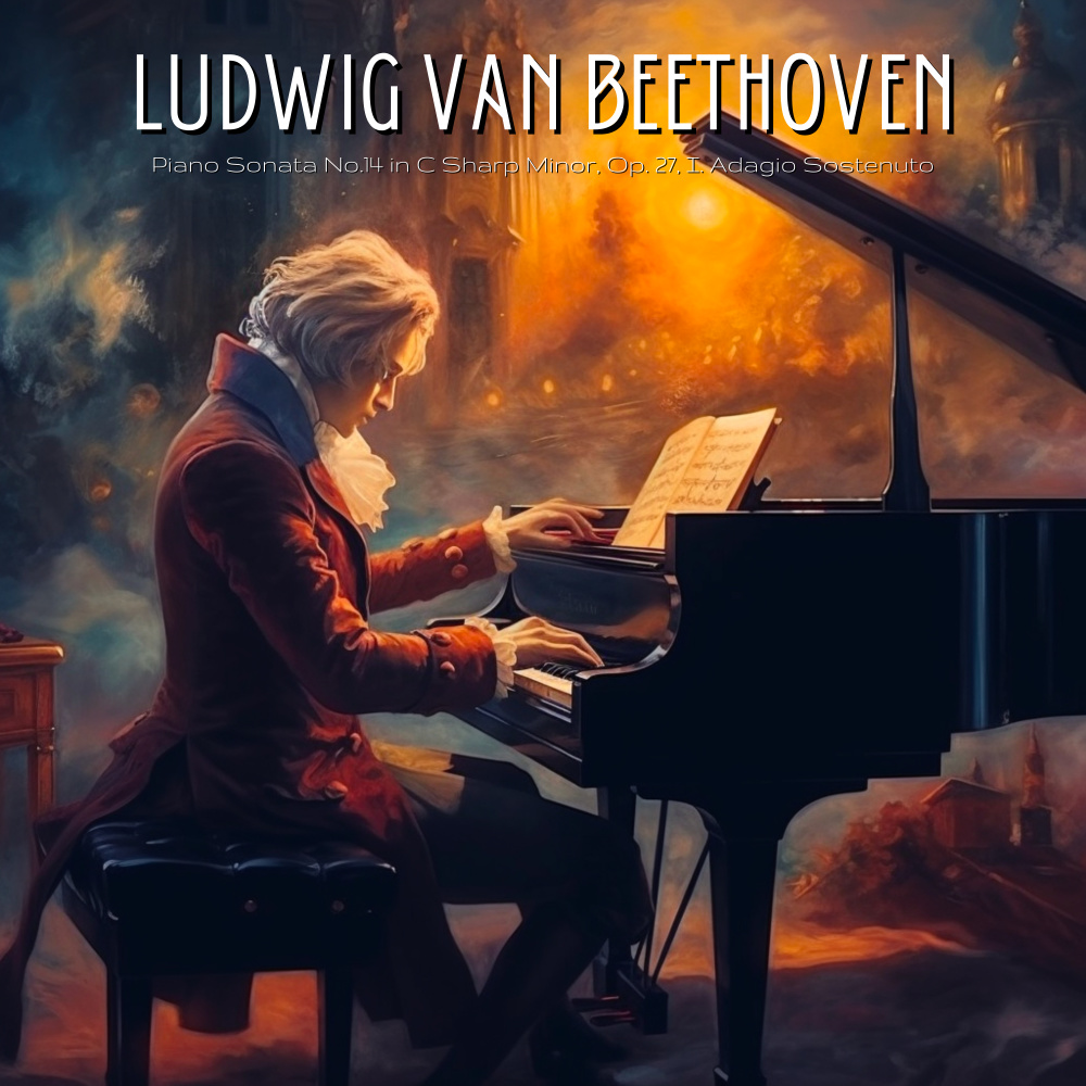 Piano Sonata No. 14 in C Sharp Minor, Op. 27, I. Adagio Sostenuto (Slowed Down + Reverb)