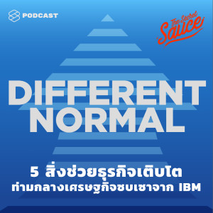 อัลบัม EP.252 5 สิ่งช่วยธุรกิจเติบโตท่ามกลางเศรษฐกิจซบเซาจาก IBM ศิลปิน THE SECRET SAUCE [THE STANDARD PODCAST]