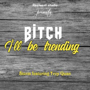 Listen to Bitch i'll be trending (feat. Troy Quan) song with lyrics from Storm