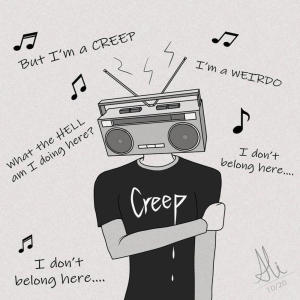 收聽B1ackHeart的Creep (But it's Acoustic)歌詞歌曲