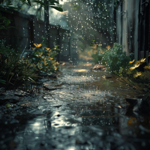 Relaxing Rain Sounds的專輯Binaural Yoga Ambience with Gentle Rain