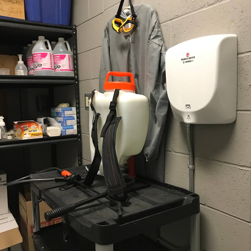 Healed & set free (sanitizing the warehouse)