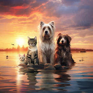 Soothing Nature Sound的專輯Pet Wellness Oasis: Music by the Lakeside