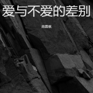 Album 爱与不爱的差别 from 雨霖枫