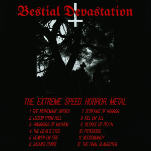 ดาวน์โหลดและฟังเพลง Screams Of Horror พร้อมเนื้อเพลงจาก BESTIAL DEVASTATION