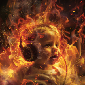 Shhhh: Baby Sleep Noise的專輯Fire's Nursery: Binaural Baby Harmony