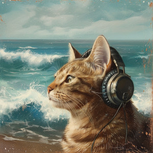 Music for Cats TA的專輯Ocean Felines: Cats Melodic Vibes