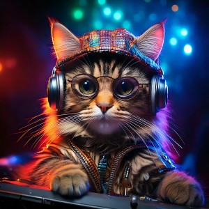 ดาวน์โหลดและฟังเพลง Cats Bask in Groovy Nights พร้อมเนื้อเพลงจาก Gentle Lofi Music