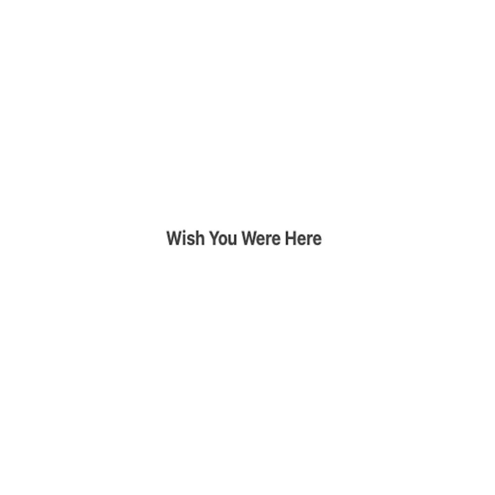 Wish you Were Here (feat. Michele Petri, By Proxy Music, Eric Ubl & Matt Ali)