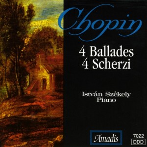 อัลบัม Chopin: 4 Ballades / 4 Scherzos ศิลปิน Istvan Szekely