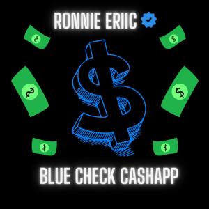 收聽Ronnie Eriic的Blue Check CashApp歌詞歌曲