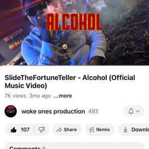 Album Alcohol (Explicit) from Slidee The FortuneTeller