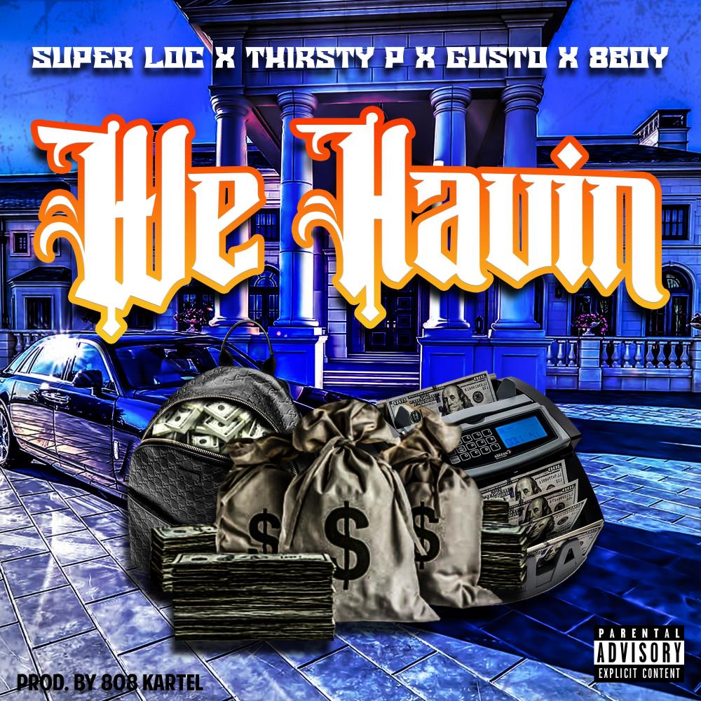 We Havin'(feat. Gusto Leimert, Thirsty P & 8Boy) (Explicit)