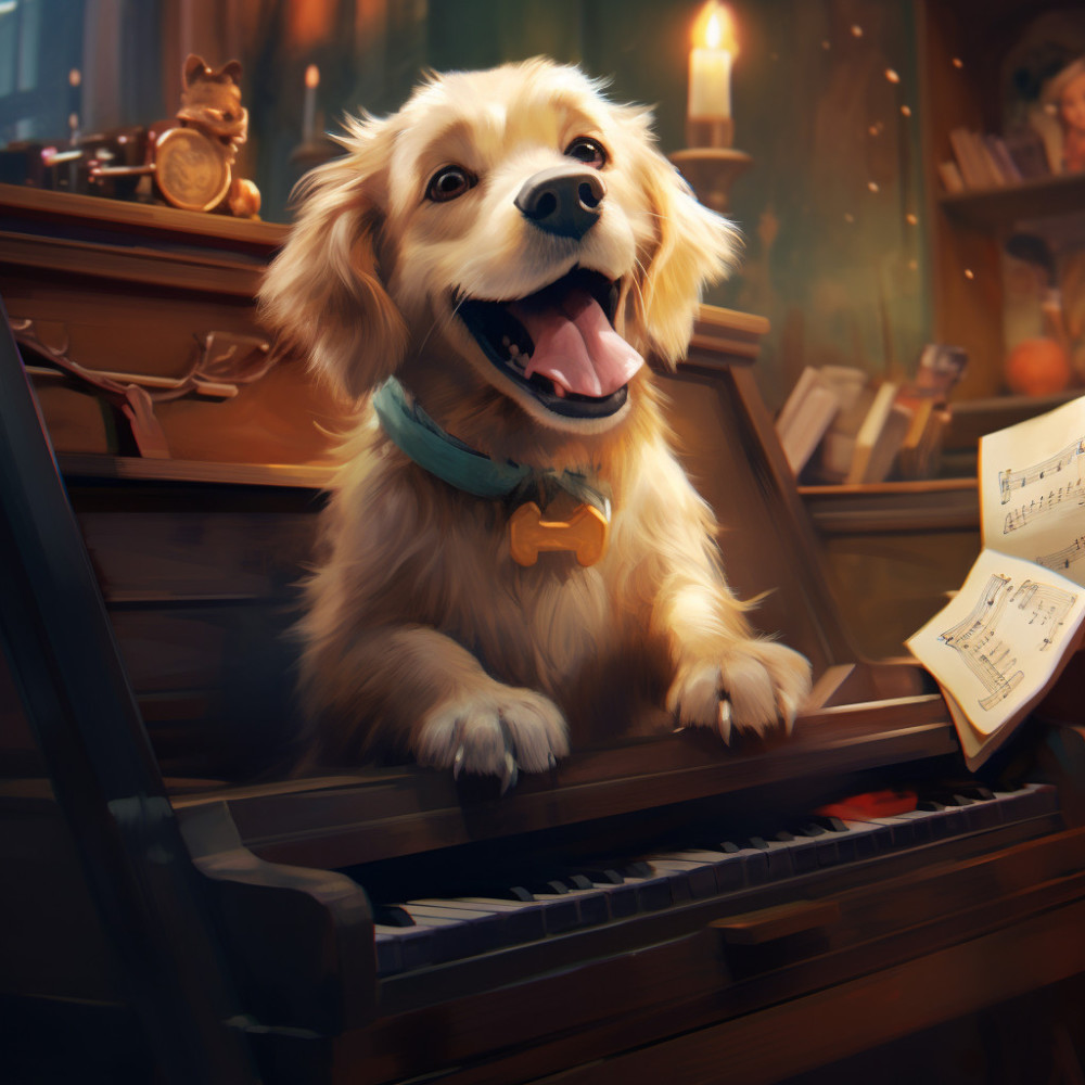 Piano De Mascotas Con Acordes Y Sintonía