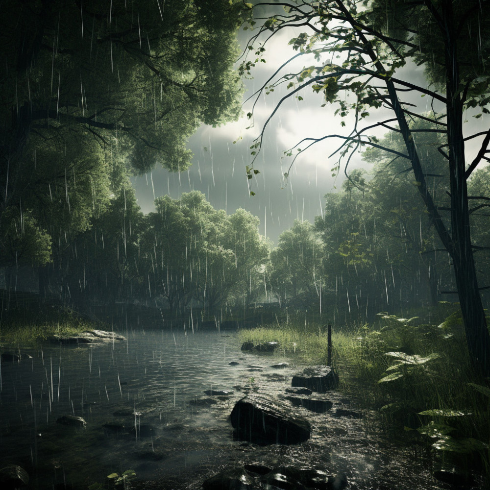 Rain's Soothing Sounds for Academic Clarity