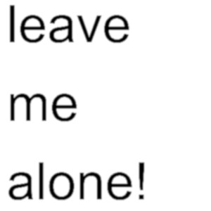 Album leave me alone! (feat. iss) from JiN