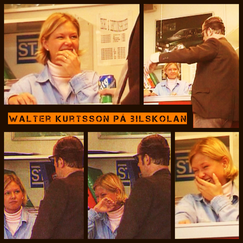 Walter Kurtsson på bilskolan