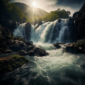 อัลบัม Nighttime Waterfall: Gentle Sounds for Serene Slumber ศิลปิน The Sleep Helpers