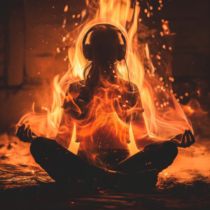 New Age of Spirituality的專輯Fire's Serene Harmony: Relaxation Sounds