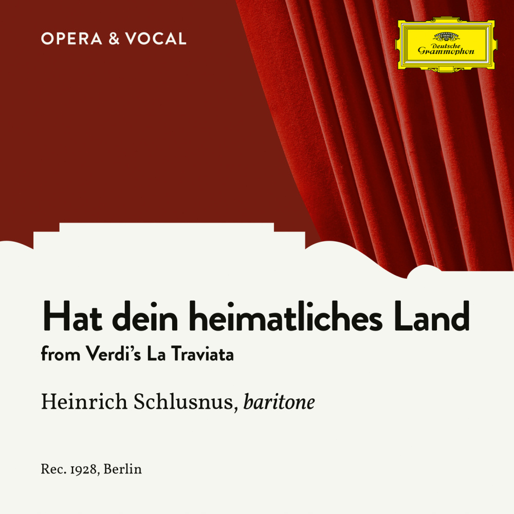 Verdi: La Traviata - Hat dein heimatliches Land (Sung in German)