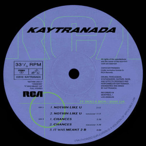 อัลบัม NOTHIN LIKE U / CHANCES ศิลปิน Kaytranada