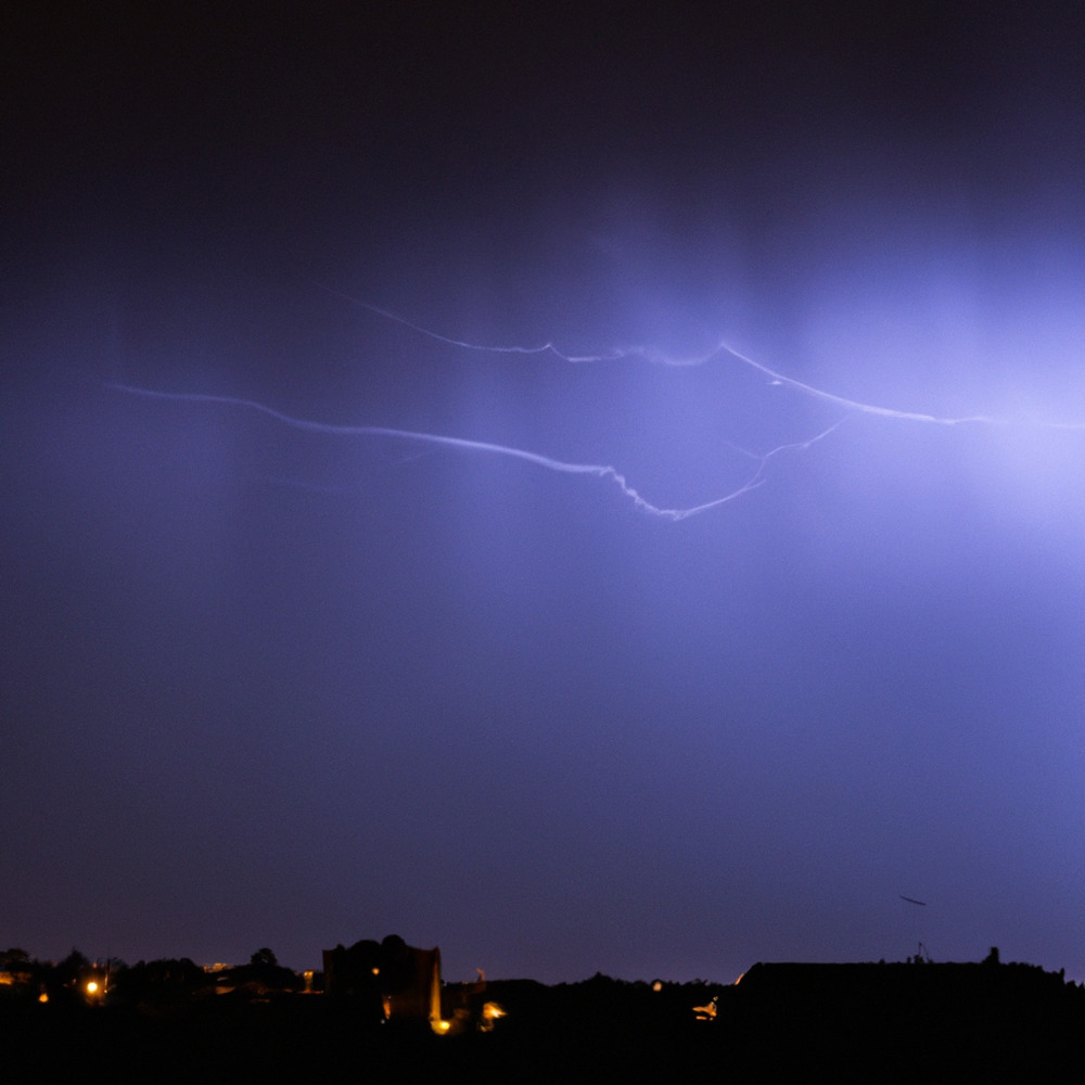 Strong Storm at Night 2