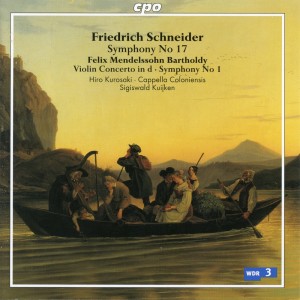 อัลบัม Schneider & Mendelssohn: Orchestral Works ศิลปิน Hiro Kurosaki