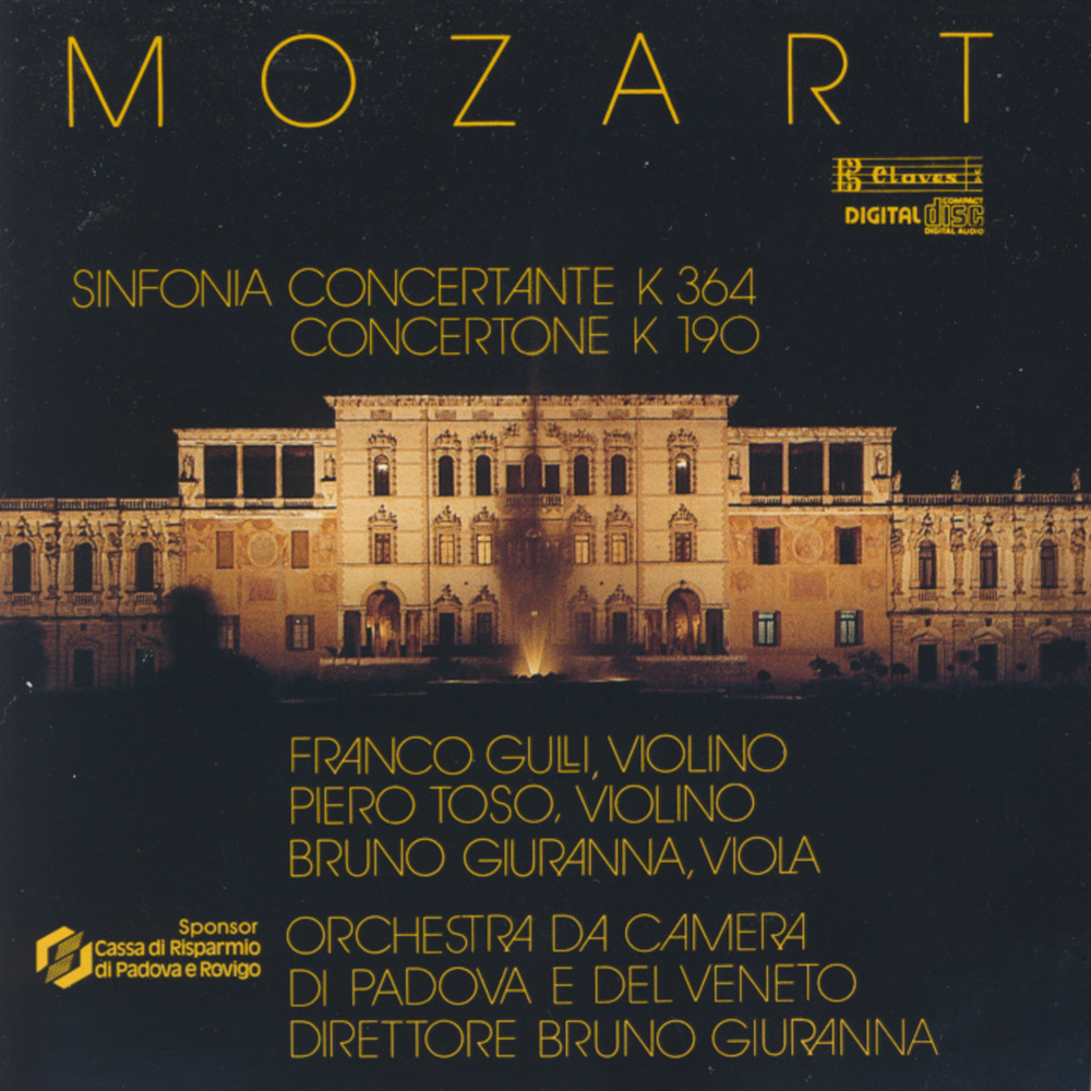 Concertone in C Major, K 190: II. Andantino grazioso