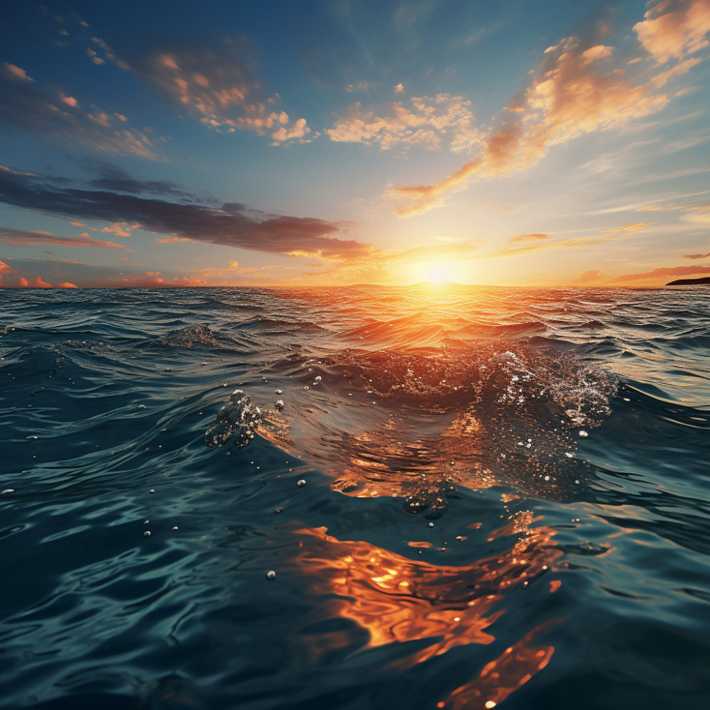 Calming Waves of Serenity
