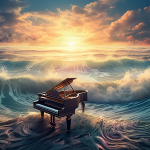 The Harp and the Piano的專輯Serene Waves: Piano Reflections