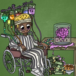 Listen to Bish (Feat. Queen WA$ABII) (Prod. Los Park) song with lyrics from Lil Tonkatsu