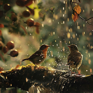 อัลบัม Nature's Lullaby: Binaural Rain and Birds for Sleep ศิลปิน Solfeggio Frequencies