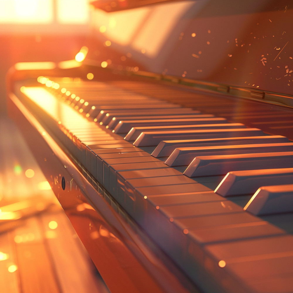 Armonía De Piano De Flujo Sereno