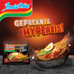 Indomie Hypeabis Ayam Geprek dari Gbrand