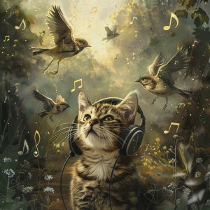 RelaxMyCat的專輯Binaural Birds for Cats: Feline Serenity Sounds - 92 88 Hz