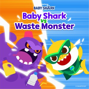 ดาวน์โหลดและฟังเพลง Baby Shark vs Waste Monster พร้อมเนื้อเพลงจาก Pinkfong