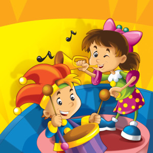 Dengarkan lagu Klappa Händerna nyanyian Svenska barnsånger dengan lirik