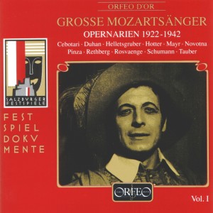 Elisabeth Schumann的專輯Grosse Mozartsänger (Live)