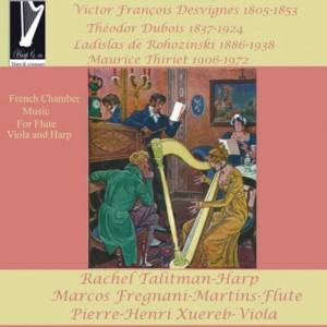 อัลบัม French Chamber Music for Flute, Viola and Harp ศิลปิน Pierre-Henri Xuereb