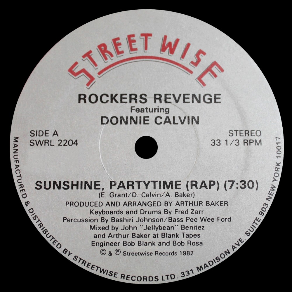 Sunshine, Partytime (Rap)