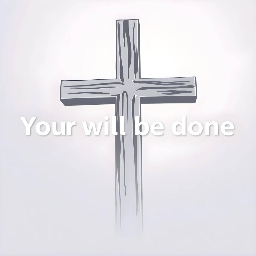 YOUR WILL BE DONE (matthew6:10)
