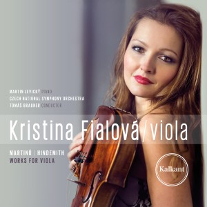 Kristina Fialová的專輯Martinů & Hindemith: Works for Viola