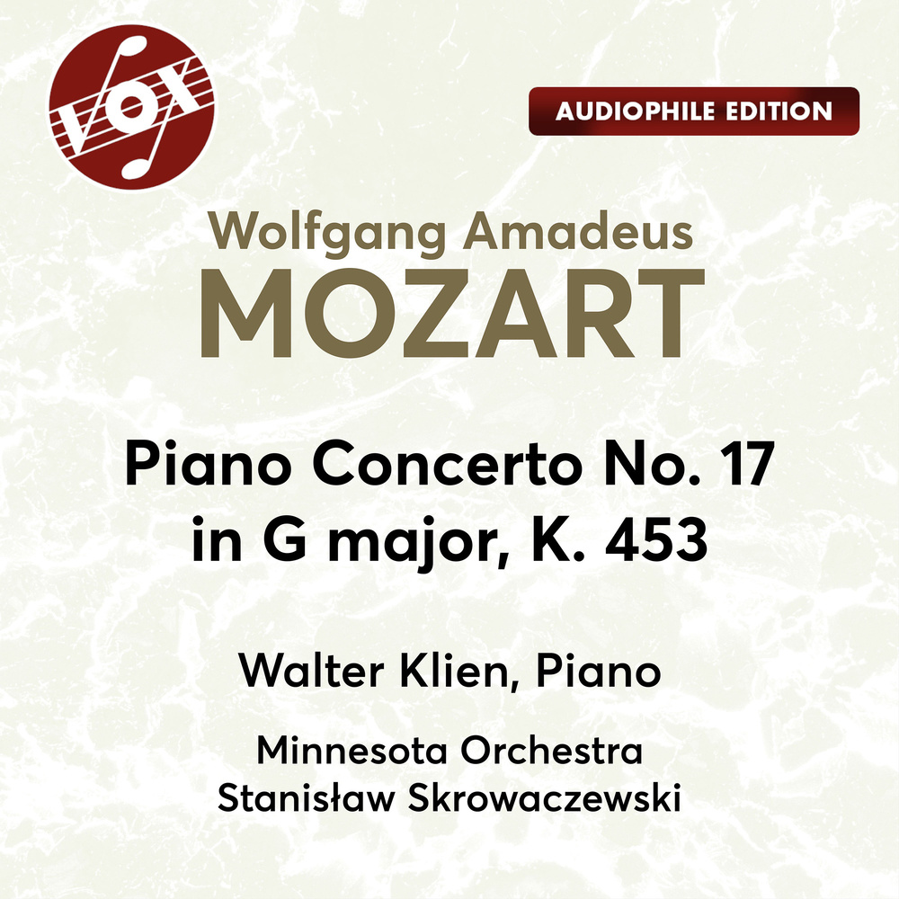 Piano Concerto No. 17 in G Major, K. 453: III. Allegretto