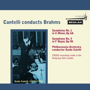 Philharmonia Orchestra的專輯Cantelli Conducts Brahms